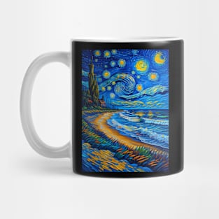 Myrtle Beach at starry night Mug